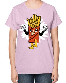 Weekend is near 265# - cartoon general-  Ladies T-Shirt