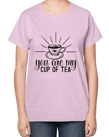 You Are My Cup Of Tea 1265# - funny-  Ladies T-Shirt