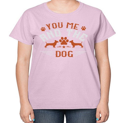 You Me And The Dogs Style 136# - dogs-  Ladies T-Shirt