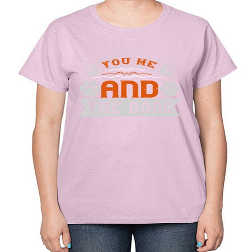 You Me and the Dogs Style 138# - dogs-  Ladies T-Shirt