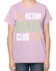 action genre club 59# - video games-  Ladies T-Shirt