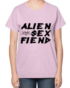 alien sex fiend 55# - ufo-  Ladies T-Shirt