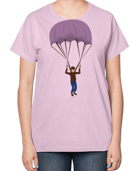 all in one 10# - parachute-  Ladies T-Shirt