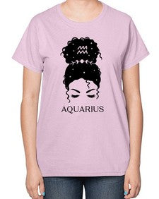 aquarius 81# - aquarius-  Ladies T-Shirt