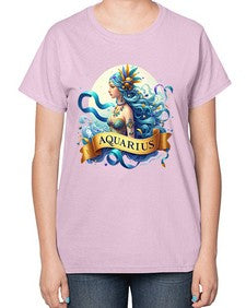aquarius 84# - aquarius-  Ladies T-Shirt