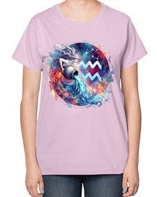 aquarius 90# - aquarius-  Ladies T-Shirt
