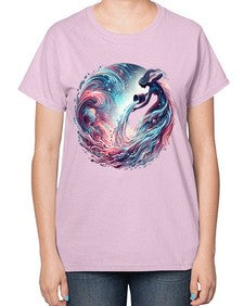 aquarius 91# - aquarius-  Ladies T-Shirt