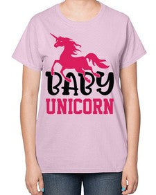 baby unicorn 16# - unicorn-  Ladies T-Shirt