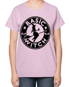 basicwitch 54# - witch-  Ladies T-Shirt