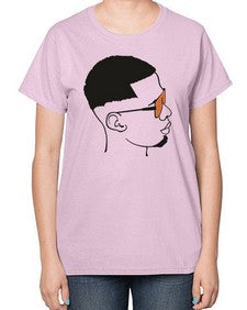 beardman 57# - black boys or men-  Ladies T-Shirt