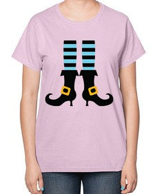 bluewitchlegs 47# - witch-  Ladies T-Shirt