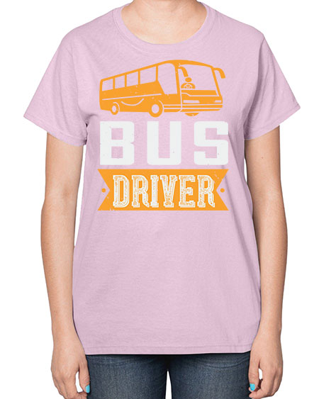 bus driver Style 641# - Bus Driver-  Ladies T-Shirt