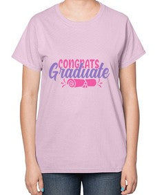 congrats graduate 38# - graduation-  Ladies T-Shirt