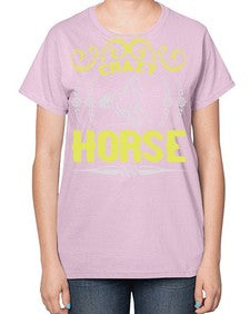 crazy horse Style 9# - horse-  Ladies T-Shirt