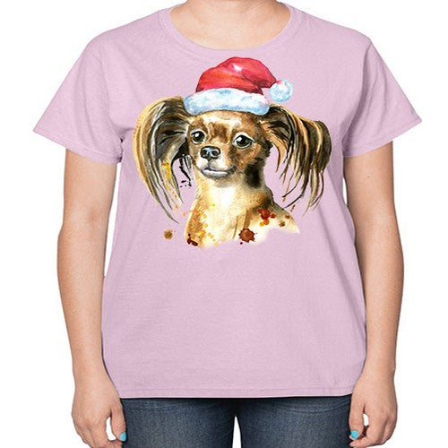 dog hat 100# - dogs-  Ladies T-Shirt