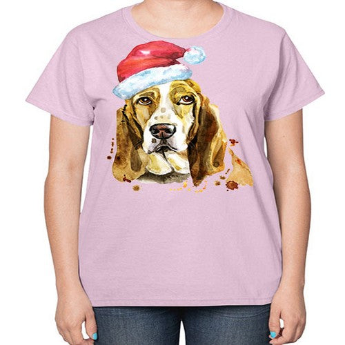 dog hat 108# - dogs-  Ladies T-Shirt