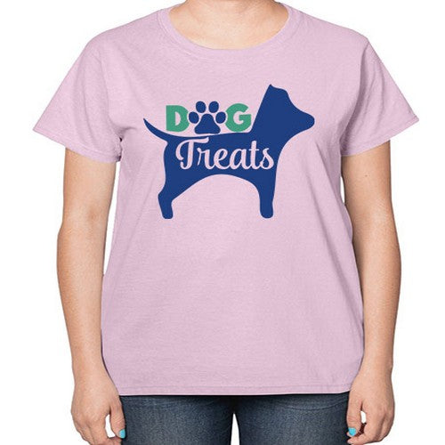 dog treats Style 93# - dogs-  Ladies T-Shirt