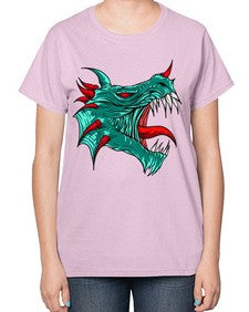 dragon 174# - dragon-  Ladies T-Shirt