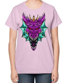 dragon 175# - dragon-  Ladies T-Shirt