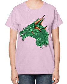 dragon 180# - dragon-  Ladies T-Shirt
