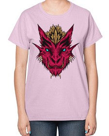 dragon 182# - dragon-  Ladies T-Shirt