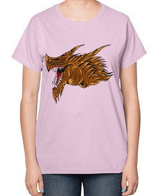 dragon 187# - dragon-  Ladies T-Shirt