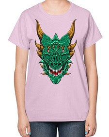 dragon 190# - dragon-  Ladies T-Shirt