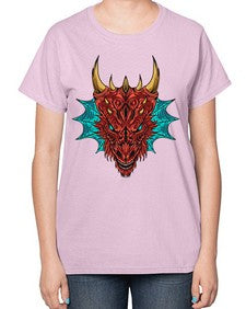 dragon 195# - dragon-  Ladies T-Shirt