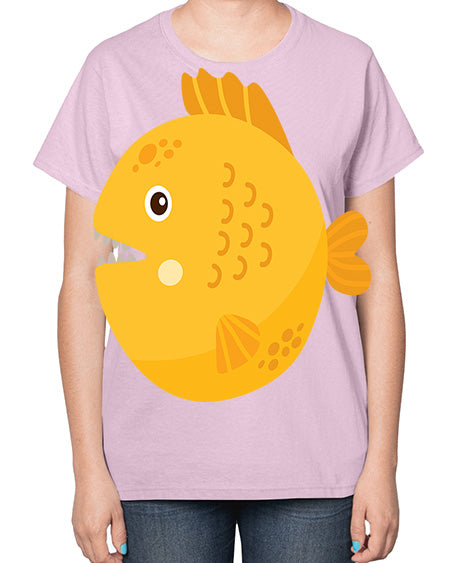 fish 55# - shark-fish-  Ladies T-Shirt