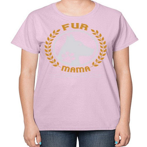 fur mama Style 204# - dogs-  Ladies T-Shirt