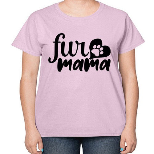 fur mama Style 89# - dogs-  Ladies T-Shirt