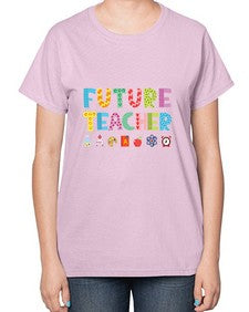 future teacher 214# - teacher-  Ladies T-Shirt