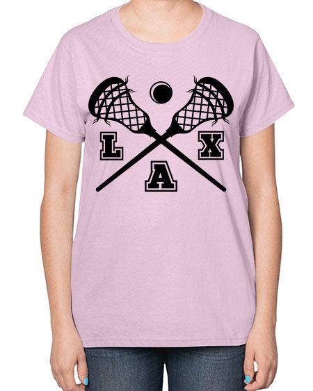 lax 12# - lacrosse-  Ladies T-Shirt