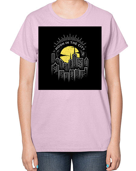 mooninthecity 2# - moon-  Ladies T-Shirt