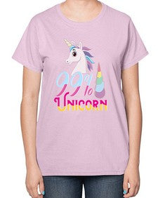 ninety nine percent unicorn 3# - unicorn-  Ladies T-Shirt