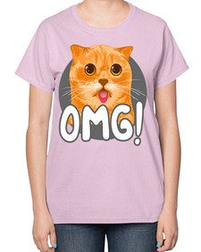 omg 968# - art pop art-  Ladies T-Shirt