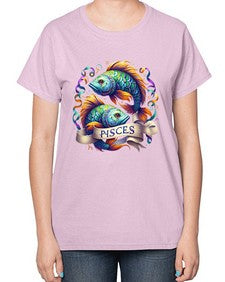pisces 361# - pisces-  Ladies T-Shirt