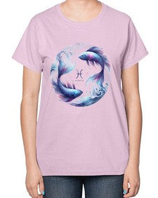 pisces 362# - pisces-  Ladies T-Shirt