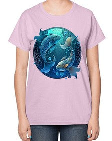 pisces 364# - pisces-  Ladies T-Shirt