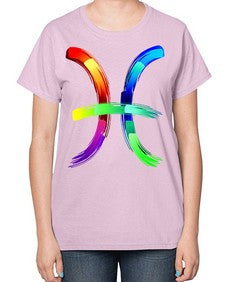 pisces 370# - pisces-  Ladies T-Shirt