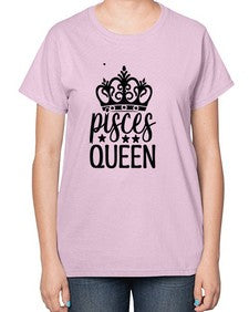 pisces queen 376# - pisces-  Ladies T-Shirt