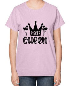 pisces queen 377# - pisces-  Ladies T-Shirt