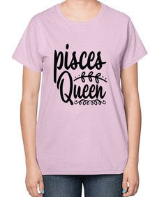 pisces queen 378# - pisces-  Ladies T-Shirt