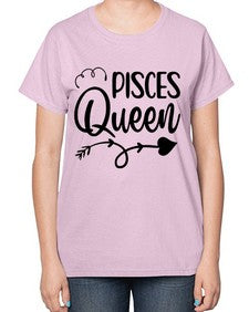 pisces queen 379# - pisces-  Ladies T-Shirt