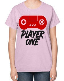 play one 145# - video games-  Ladies T-Shirt