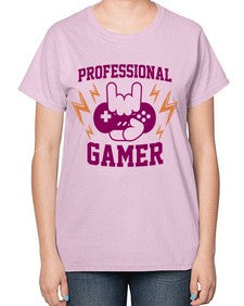 professional gamer 148# - video games-  Ladies T-Shirt
