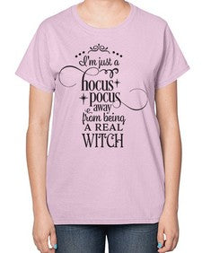 real witch 28# - witch-  Ladies T-Shirt