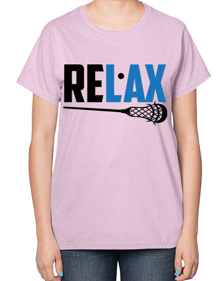 relax 3# - lacrosse-  Ladies T-Shirt