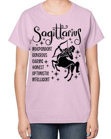 sagittarius 397# - sagittarius-  Ladies T-Shirt