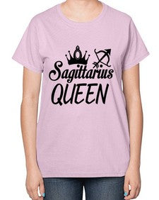 sagittarius queen 412# - sagittarius-  Ladies T-Shirt
